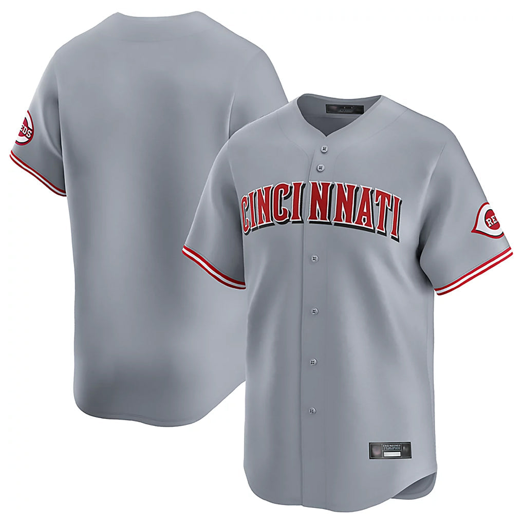Kooe C.Reds Gray Home Limited Blank Player Stitched Jerseys