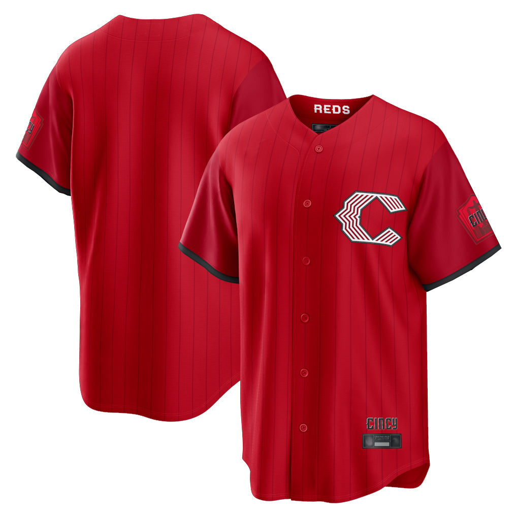 Kooe C.Reds Red 2026 City Connect Home Game Blank Player Stitched Jerseys