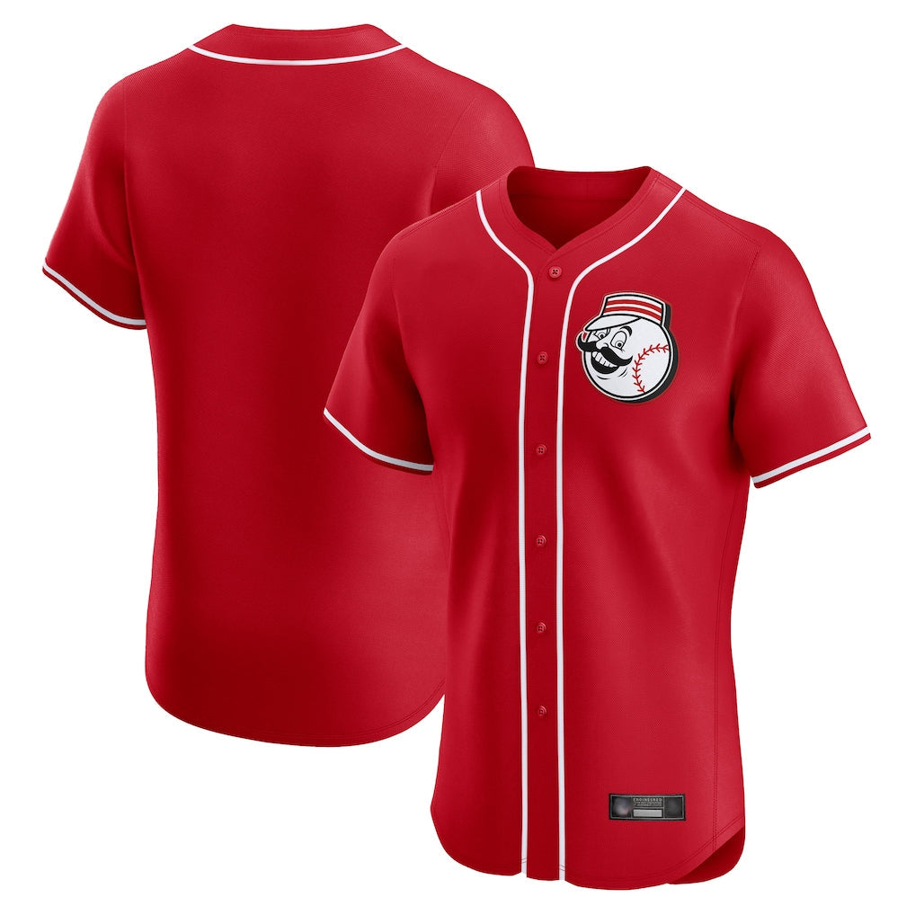 Kooe C.Reds Red Limited Elite Home Game Blank Player Stitched Jerseys