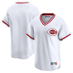 Kooe C.Reds White Cooperstown Collection Limited T-shirt Home Blank Player Stitched Jerseys