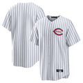 Kooe C.Reds White Stripe Field of Dreams Game Home Blank Player Stitched Jerseys