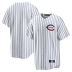 Kooe C.Reds White Stripe Field of Dreams Game Home Blank Player Stitched Jerseys