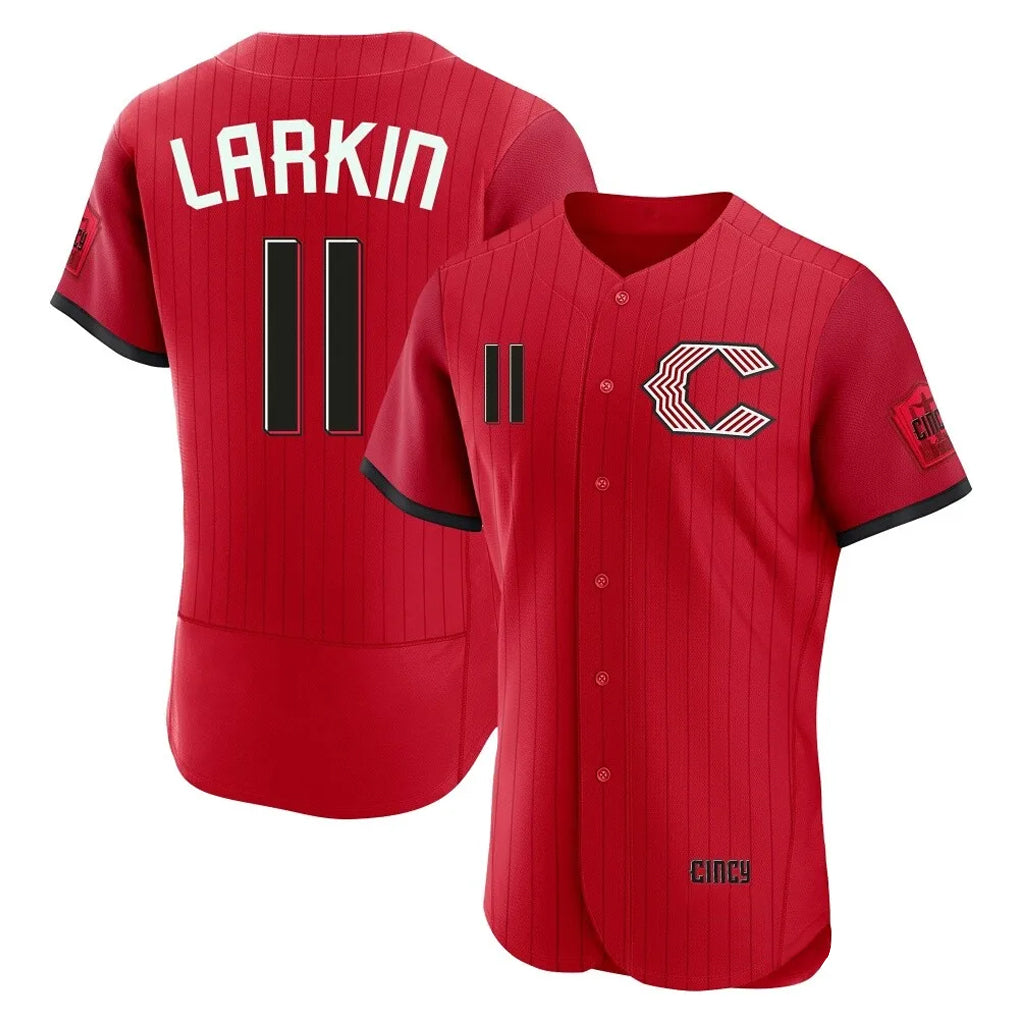 Kooe C.Reds #11 Barry Larkin Player Red 2026 City Connect Limited Elite Home Stitched Jerseys