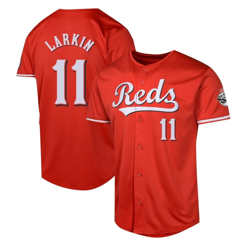 Kooe C.Reds #11 Barry Larkin Player Red 2026 City Connect Limited Home Stitched Jerseys