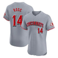Kooe C.Reds #14 Pete Rose Player Gray Limited Elite Home Stitched Jerseys