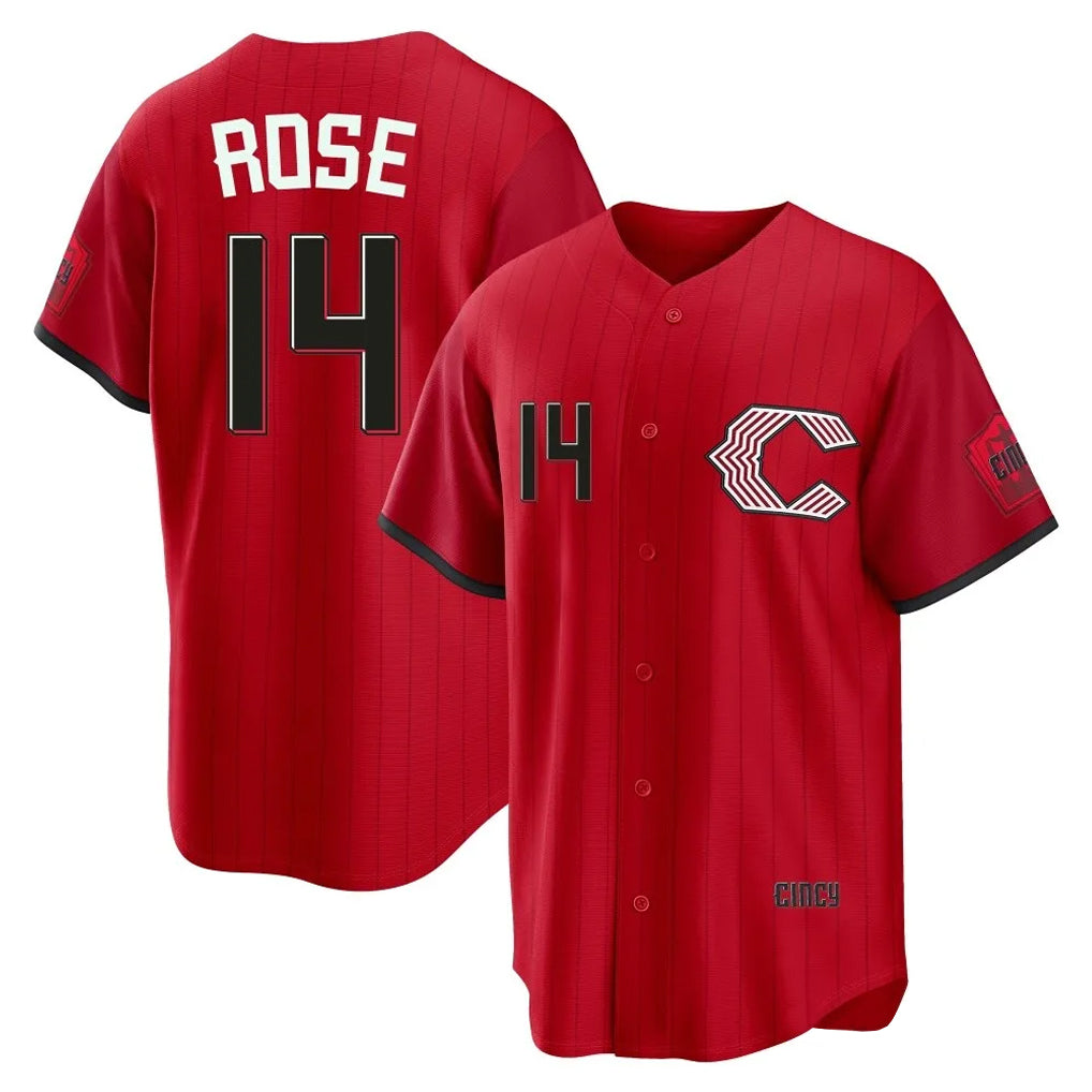 Kooe C.Reds #14 Pete Rose Player Red 2026 City Connect Home Game Stitched Jerseys