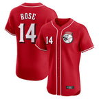 Kooe C.Reds #14 Pete Rose Player Red Limited Elite Home Game Stitched Jerseys