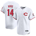 Kooe C.Reds #14 Pete Rose Player White Limited Home Stitched Jerseys