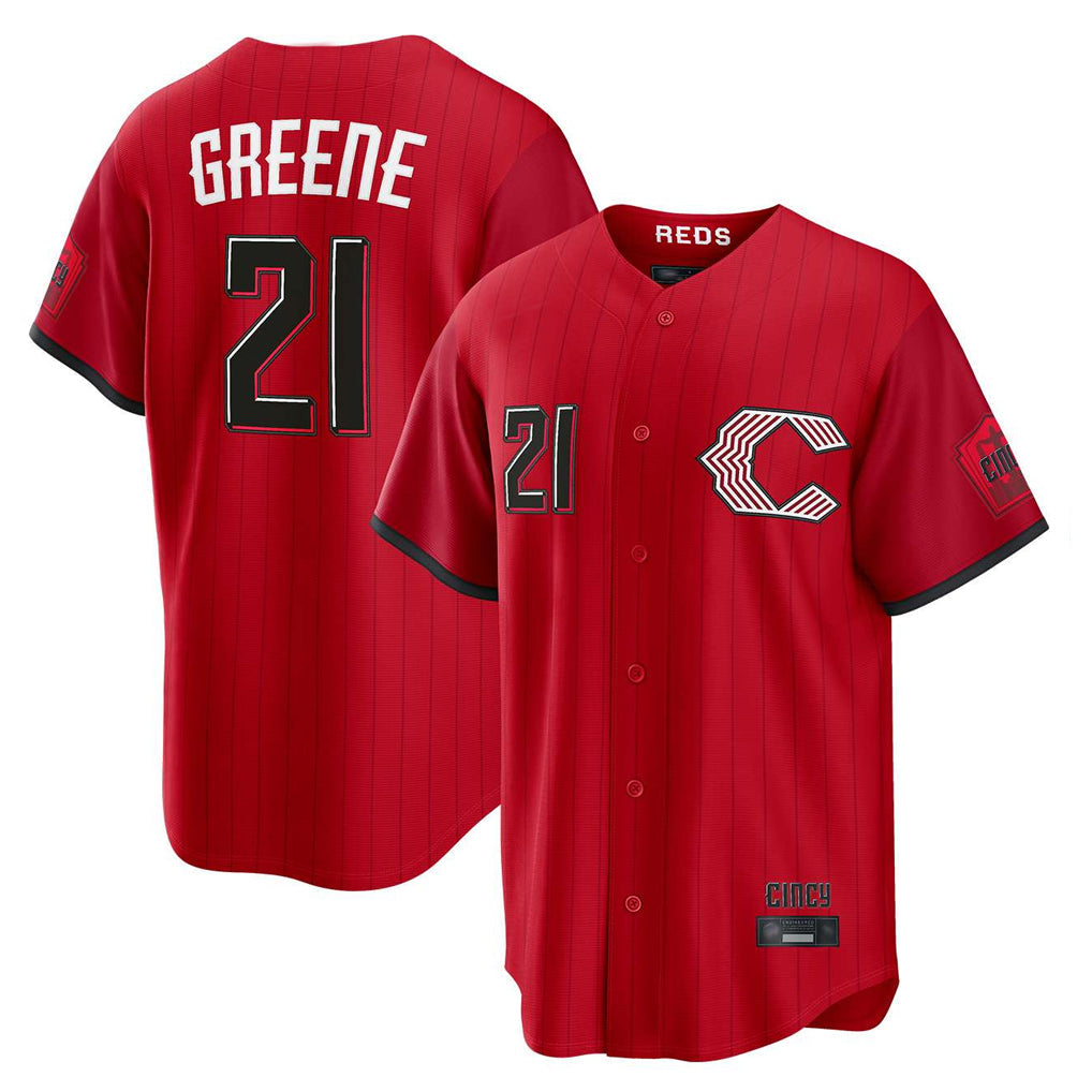 Kooe C.Reds #21 Hunter Greene Player Red 2026 City Connect Home Game Stitched Jerseys