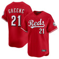 Kooe C.Reds #21 Hunter Greene Player Red Home Limited Stitched Jerseys