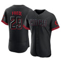 Kooe C.Reds #29 TJ Friedl Player Black City Connect Limited Elite Home Stitched Jerseys