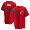 Kooe C.Reds #29 TJ Friedl Player Red 2026 City Connect Home Game Stitched Jerseys