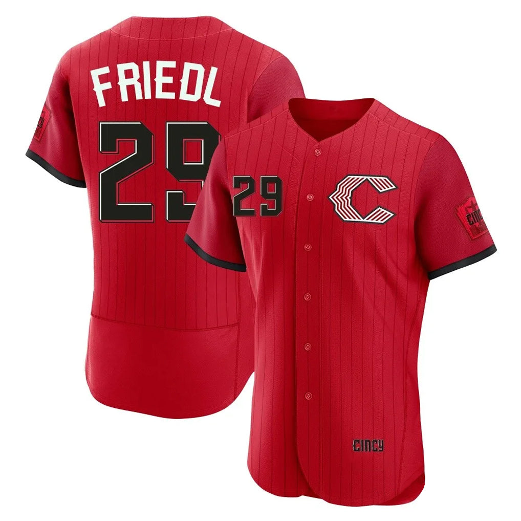 Kooe C.Reds #29 TJ Friedl Player Red 2026 City Connect Limited Elite Home Stitched Jerseys