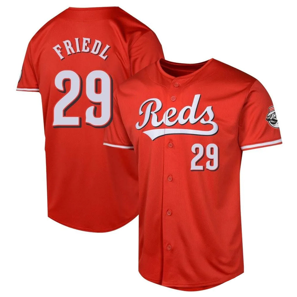 Kooe C.Reds #29 TJ Friedl Player Red 2026 City Connect Limited Home Stitched Jerseys