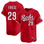 Kooe C.Reds #29 TJ Friedl Player Red Home Limited Stitched Jerseys