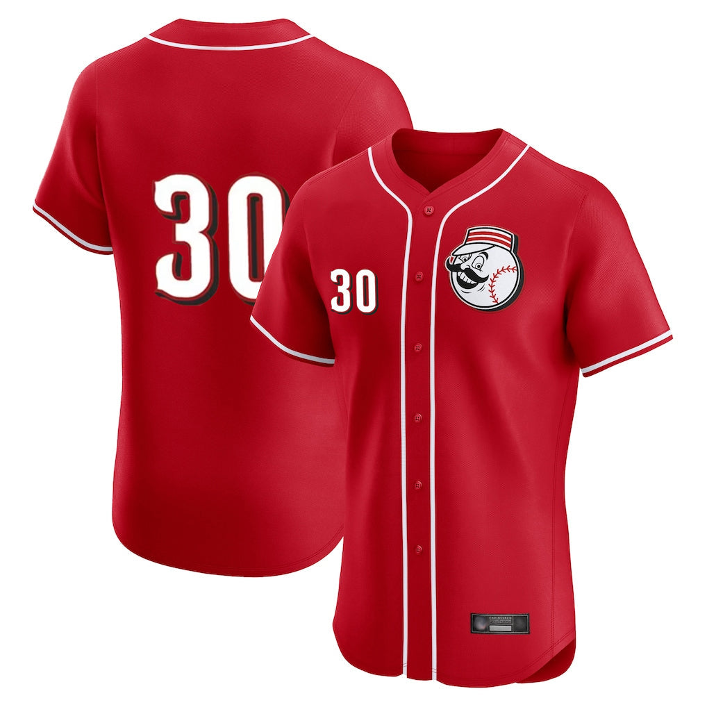 Kooe C.Reds #30 Ken Griffey Player Red Limited Elite Home Game Stitched Jerseys
