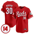 Kooe C.Reds #30 Ken Griffey Player Red Vapor Premier Limited Home Stitched Jerseys
