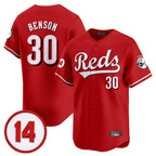 Kooe C.Reds #30 Ken Griffey Player Red Vapor Premier Limited Home Stitched Jerseys