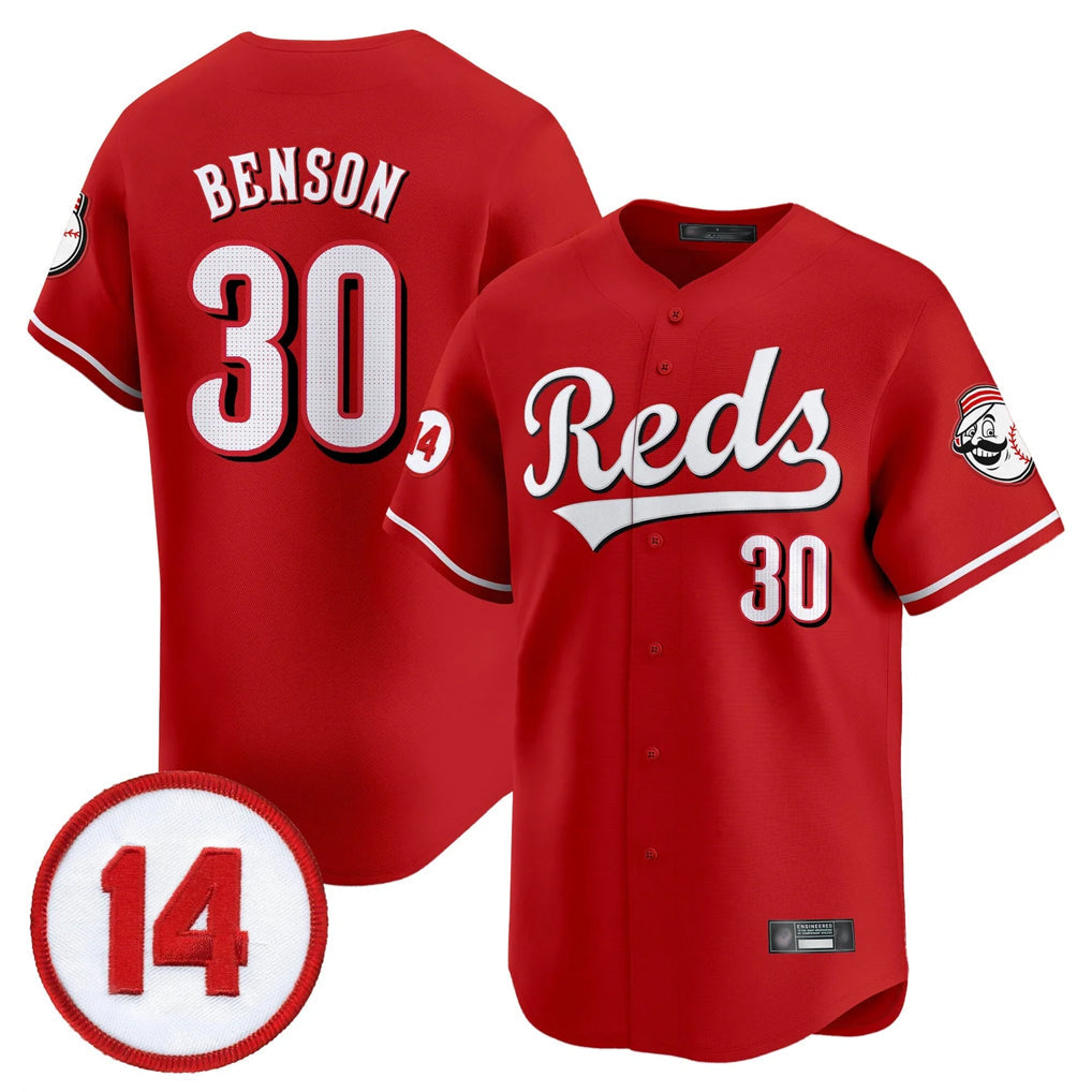 Kooe C.Reds #30 Ken Griffey Player Red Vapor Premier Limited Home Stitched Jerseys