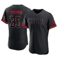 Kooe C.Reds #35 Jose Trevino Player Black City Connect Limited Elite Home Stitched Jerseys