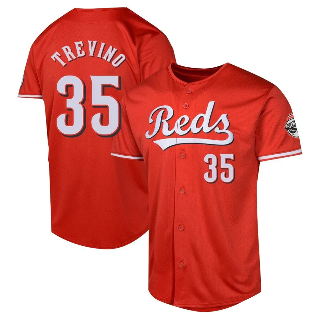Kooe C.Reds #35 Jose Trevino Player Red 2026 City Connect Limited Home Stitched Jerseys