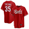 Kooe C.Reds #35 Jose Trevino Player Red Home Game Stitched Jerseys