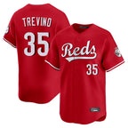 Kooe C.Reds #35 Jose Trevino Player Red Home Limited Stitched Jerseys
