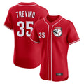 Kooe C.Reds #35 Jose Trevino Player Red Limited Elite Home Game Stitched Jerseys
