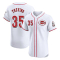 Kooe C.Reds #35 Jose Trevino Player White Limited Elite Home Stitched Jerseys