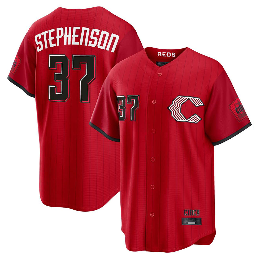 Kooe C.Reds #37 Tyler Stephenson Player Red 2026 City Connect Home Game Stitched Jerseys
