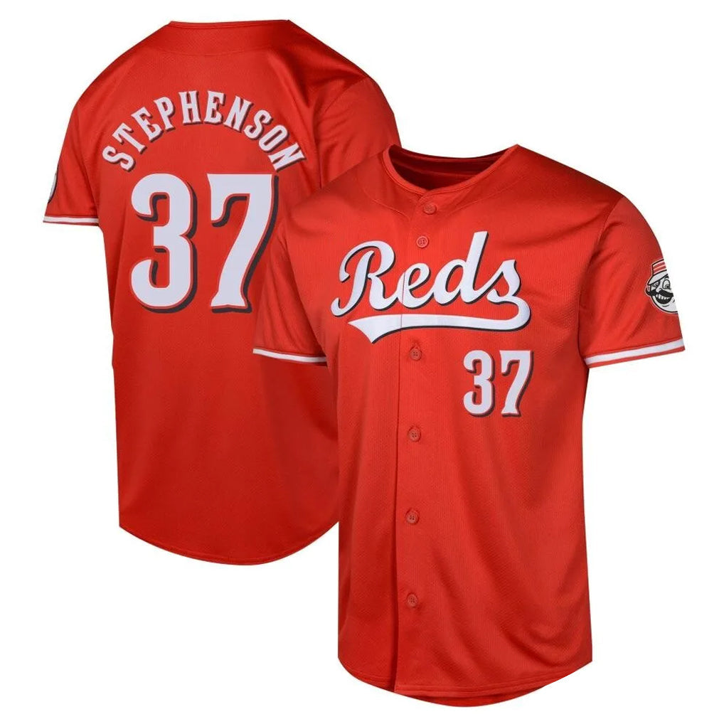 Kooe C.Reds #37 Tyler Stephenson Player Red 2026 City Connect Limited Home Stitched Jerseys