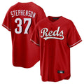 Kooe C.Reds #37 Tyler Stephenson Player Red Home Game Stitched Jerseys