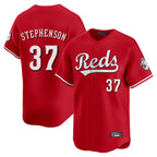 Kooe C.Reds #37 Tyler Stephenson Player Red Home Limited Stitched Jerseys