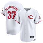 Kooe C.Reds #37 Tyler Stephenson Player White Limited Home Stitched Jerseys