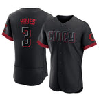 Kooe C.Reds #3 Ke'Bryan Hayes Player Black City Connect Limited Elite Home Stitched Jerseys