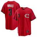 Kooe C.Reds #3 Ke'Bryan Hayes Player Red 2026 City Connect Home Game Stitched Jerseys