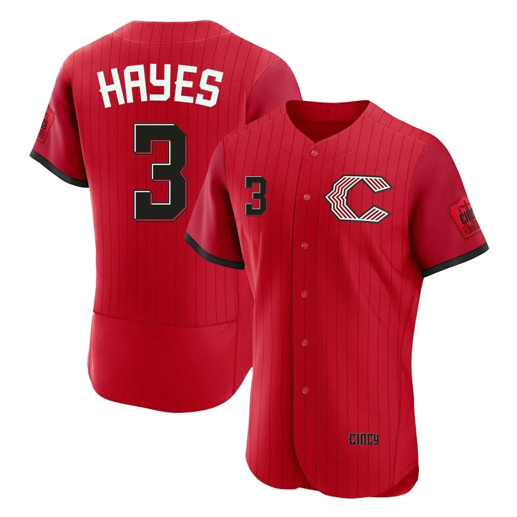 Kooe C.Reds #3 Ke'Bryan Hayes Player Red 2026 City Connect Limited Elite Home Stitched Jerseys