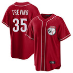 Kooe C.Reds #3 Ke'Bryan Hayes Player Red Game Home Stitched Jerseys