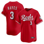 Kooe C.Reds #3 Ke'Bryan Hayes Player Red Home Limited Stitched Jerseys