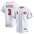 Kooe C.Reds #3 Ke'Bryan Hayes Player White Home Limited Stitched Jerseys