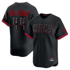 Kooe C.Reds #44 Elly De La Cruz Player Black City Connect Home Limited Stitched Jerseys