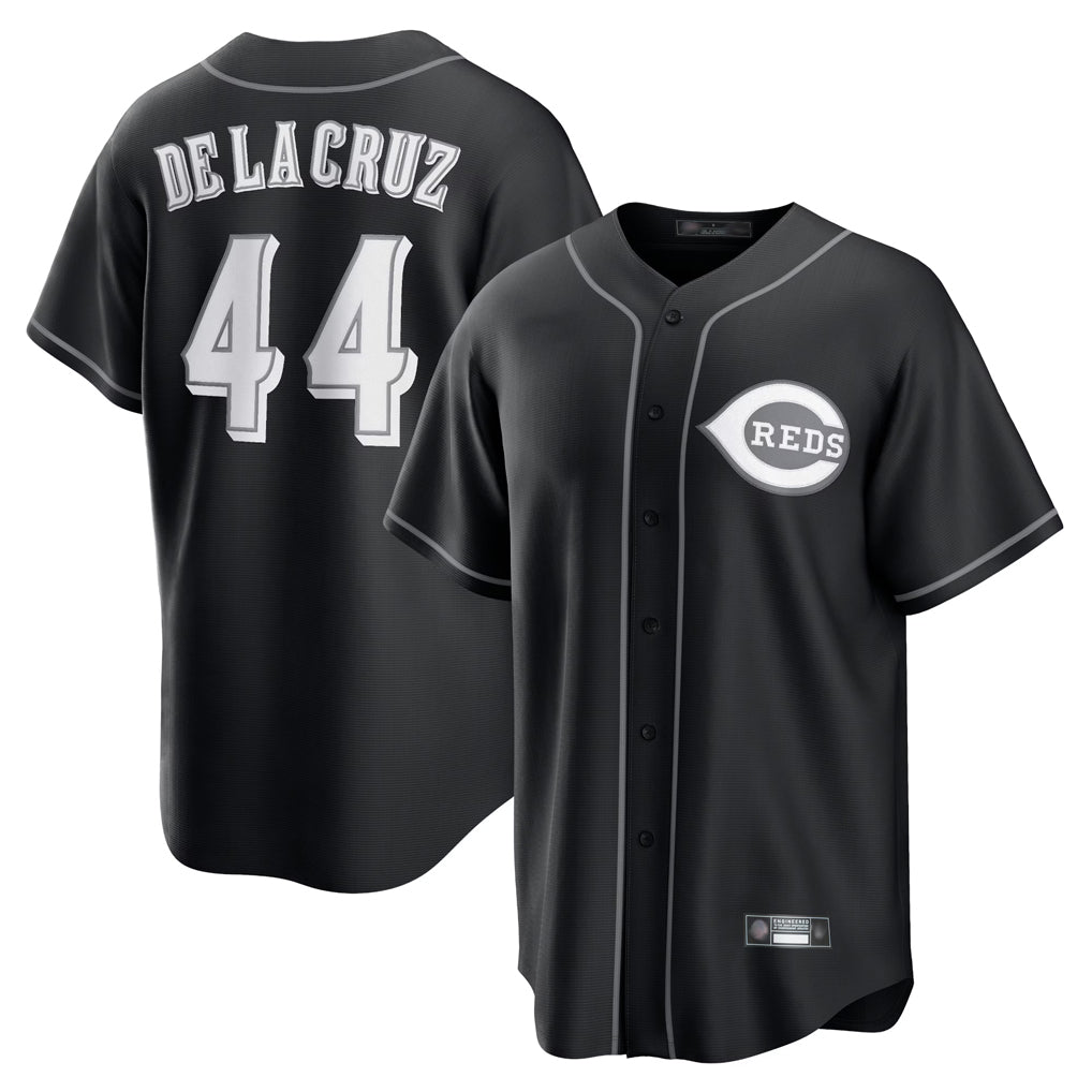 Kooe C.Reds #44 Elly De La Cruz Player Black Home Game Stitched Jerseys