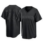 Kooe C.Reds #44 Elly De La Cruz Player Black T-shirt Game Home Stitched Jerseys