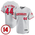 Kooe C.Reds #44 Elly De La Cruz Player Gray Vapor Premier Limited Home Stitched Jerseys