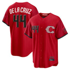 Kooe C.Reds #44 Elly De La Cruz Player Red 2026 City Connect Home Game Stitched Jerseys