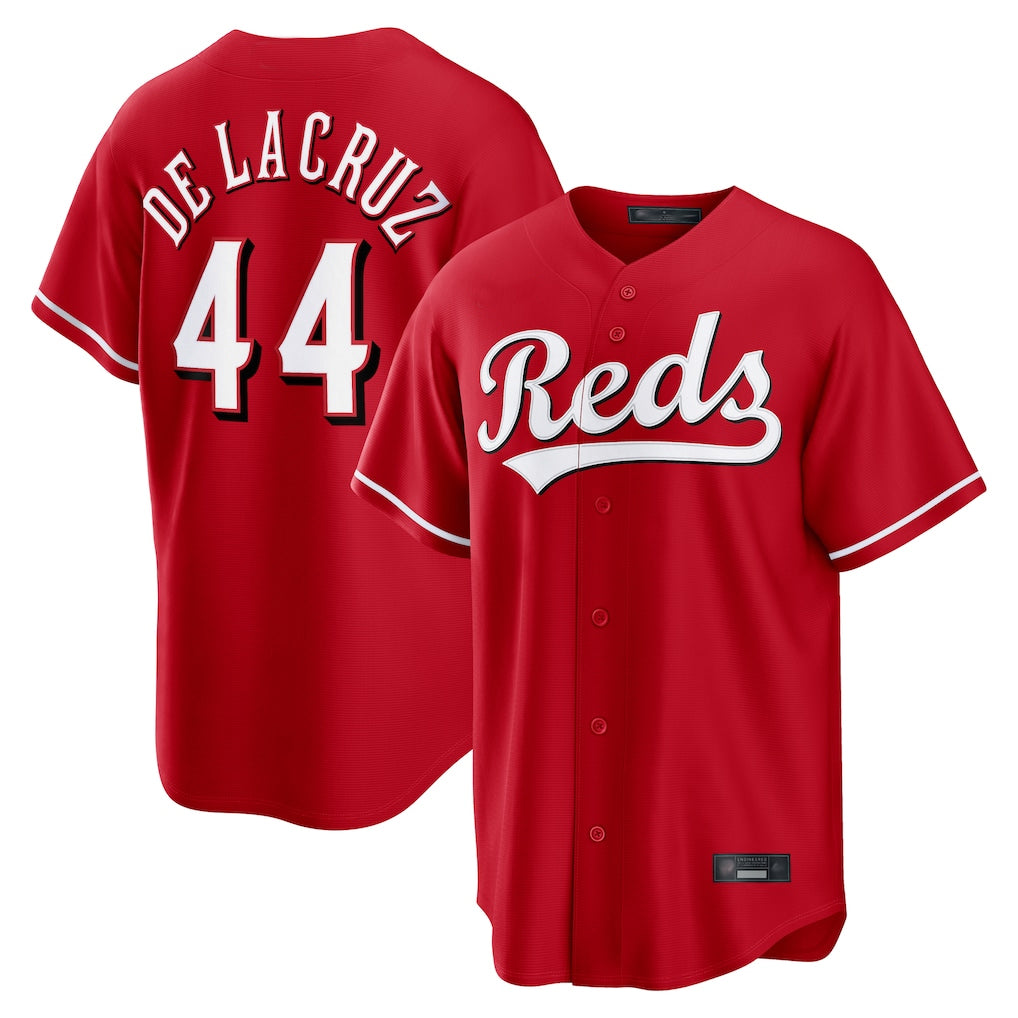 Kooe C.Reds #44 Elly De La Cruz Player Red Home Game Stitched Jerseys