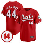 Kooe C.Reds #44 Elly De La Cruz Player Red Vapor Premier Limited Home Stitched Jerseys