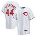 Kooe C.Reds #44 Elly De La Cruz Player White Home Game Stitched Jerseys
