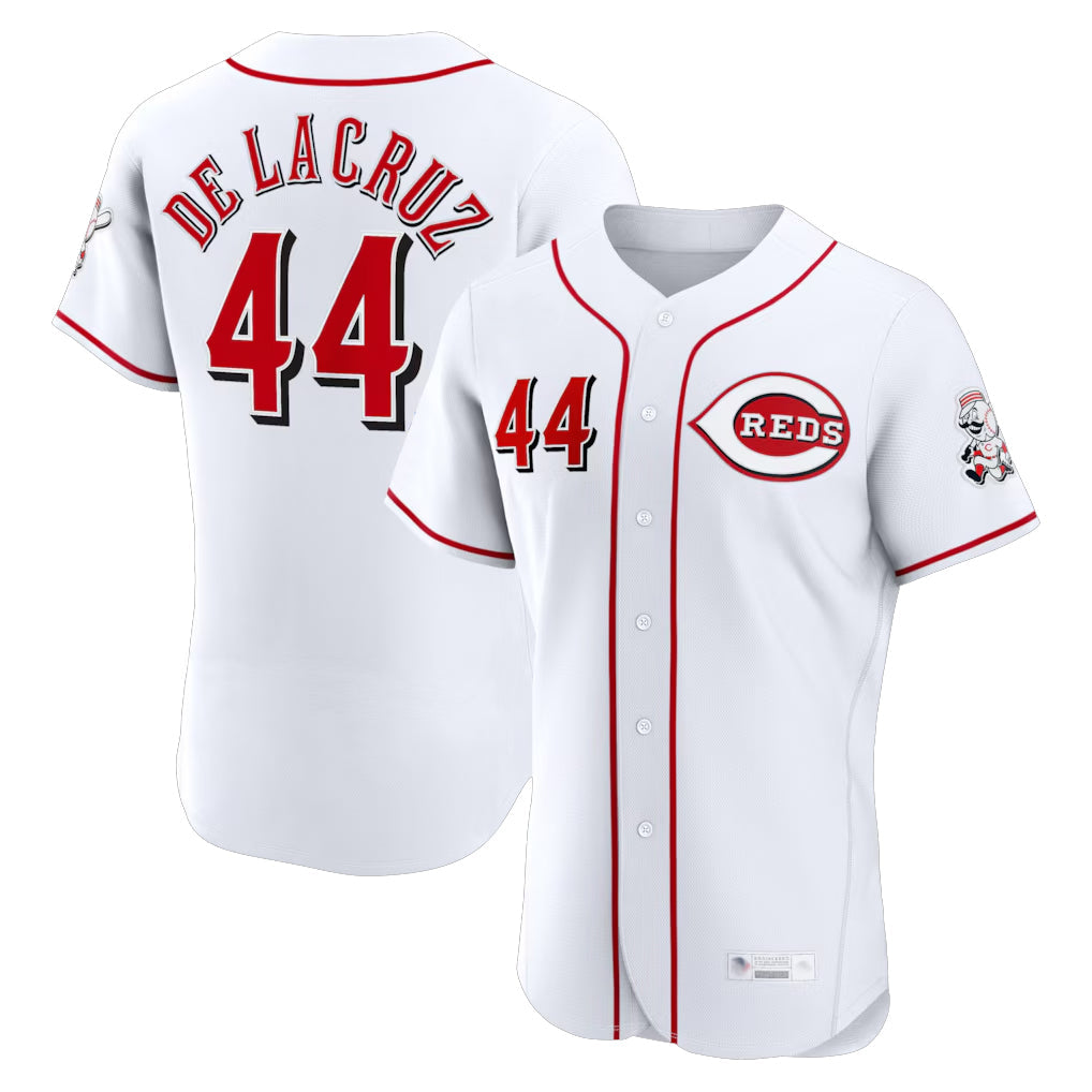 Kooe C.Reds #44 Elly De La Cruz Player White Limited Elite Home Stitched Jerseys