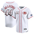 Kooe C.Reds #44 Elly De La Cruz Player White Speedway Classic Home Limited Stitched Jerseys
